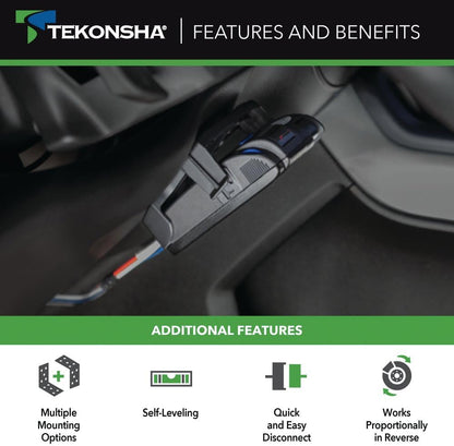 Tekonsha 90160 Primus IQ Electronic Brake Control, Grey