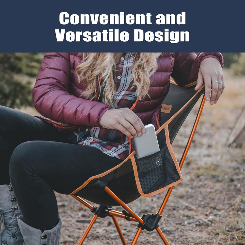 TREKOLOGY Camping Chairs, Folding Camping Chair, Outdoor Chairs, Lawn Chairs Camp Chair Chaise Camping Pliante Portable Camping Folding Chair Outdoor Folding Chair Chaise de Camping Chairs for Adults
