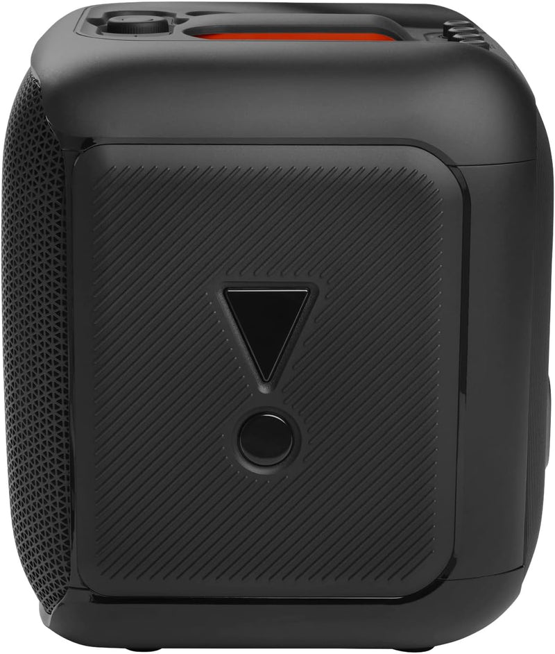 JBL PartyBox Encore 2 Mic - Portable Party Speaker with Two Digital Wireless mics, 100W Powerful Sound, Built-in Dynamic Light Show, and Splash Proof Design - Black