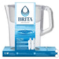 Brita Champlain 2.4 L (10-cup) Pitcher with 2 Filters