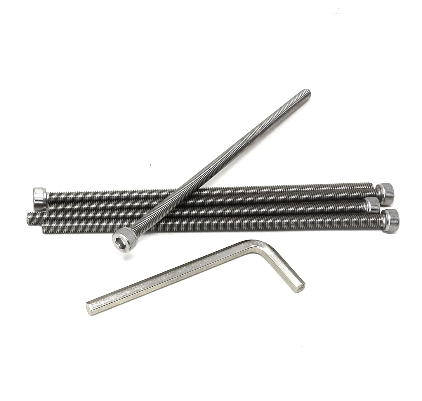 iexcell 25 Pcs M6 x 20mm Thread Pitch 1 mm Stainless Steel 304 Hex Socket Head Cap Screws Bolts Kit
