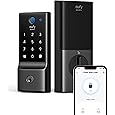 eufy Smart Lock C30, Keyless Entry Door Lock, Built-in WiFi Deadbolt, Smart Lock for Front Door, No Bridge Required, Easy Installation, App Remote Control, Auto Lock, Black