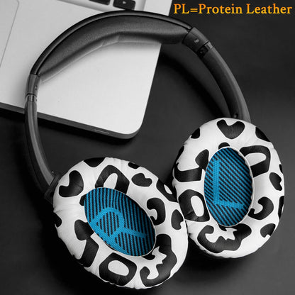 SoloWIT Earpads Cushions for Bose Headphones, Replacement Ear Pads for Bose QuietComfort 15 QC15 QC25 QC2 QC35/Ae2 Ae2i Ae2w/SoundTrue & SoundLink Around-Ear Series - QC25 PL Black&Blue
