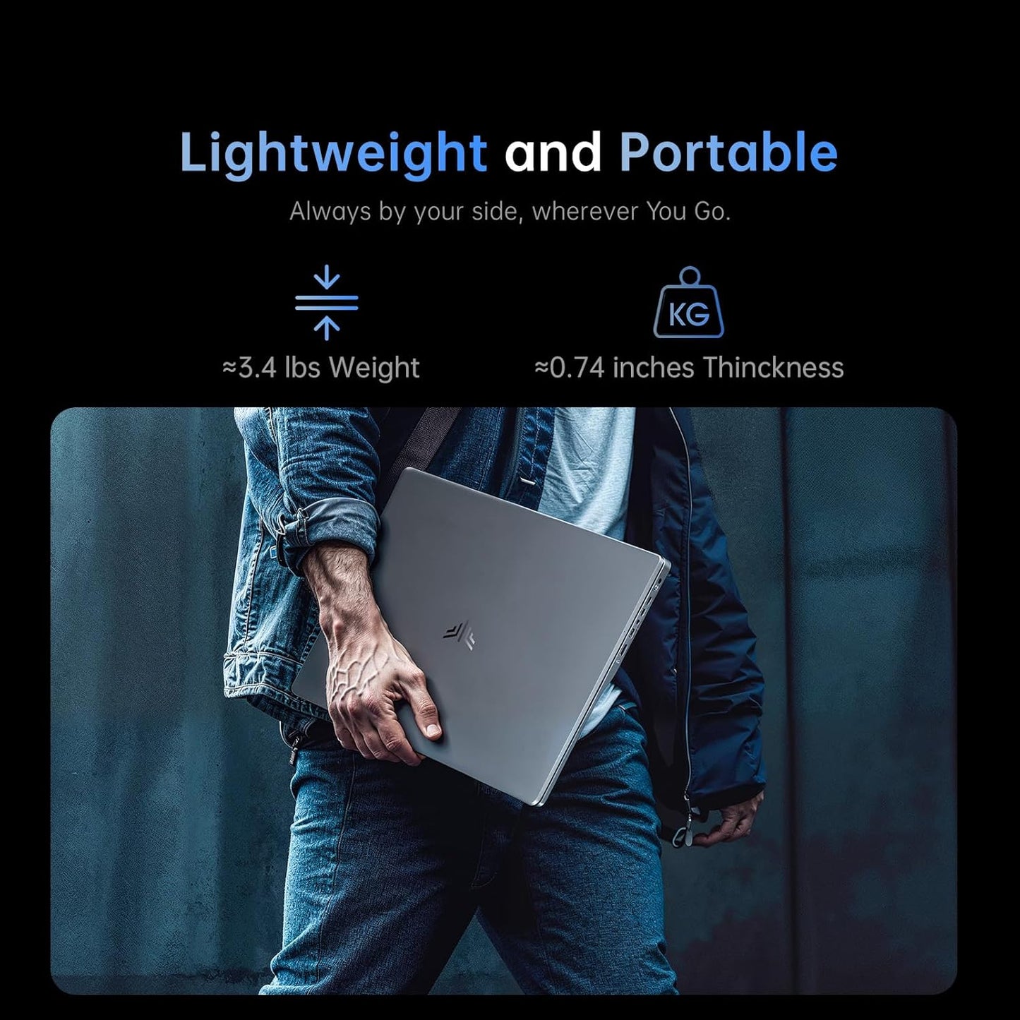 ACEMAGIC Laptop Computer Intel N97 Windows Laptop 15.6-in 16GB DDR4 512GB SSD Ordinateur Portable Numeric Keypad WiFi5 HDMI Type-C USB3.2 TRRS Webcam Office Laptops Student Laptops