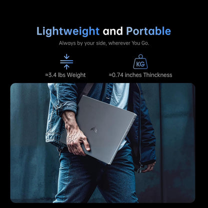 ACEMAGIC Laptop Computer Intel N97 Windows Laptop 15.6-in 16GB DDR4 512GB SSD Ordinateur Portable Numeric Keypad WiFi5 HDMI Type-C USB3.2 TRRS Webcam Office Laptops Student Laptops
