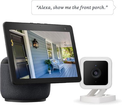 Wyze Cam v3 with Color Night Vision, Wired 1080p HD Indoor/Outdoor Security Camera, 2-Way Audio, Works with Alexa, Google Assistant, and IFTTT, 2-Pack