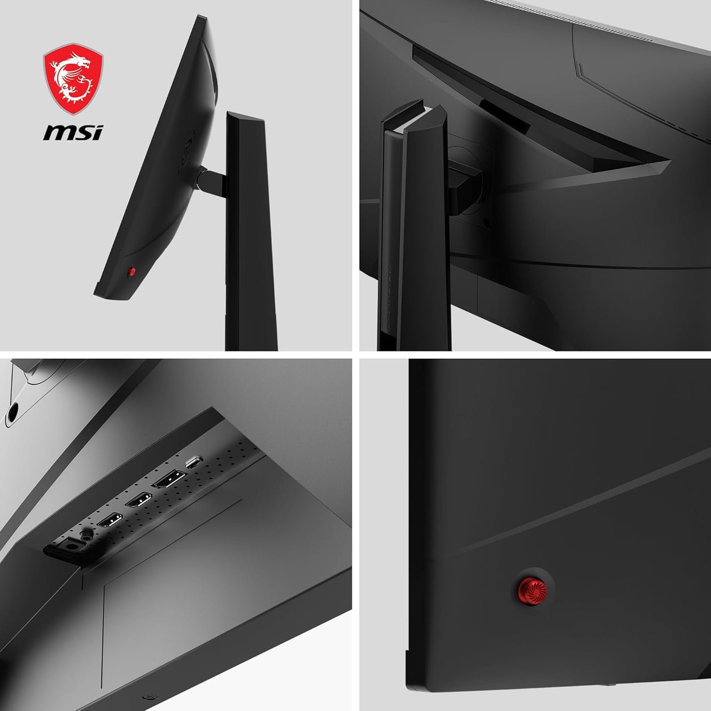 MSI MAG274UPF E2, 27" 3840 x 2160 (UHD), 4K Rapid IPSGaming Monitor, 1 ms, 160Hz, FreeSync Premium, HDR400, G-Sync Compatible, HDMI, DisplayPort, Tilt, Swivel, Pivot and Height Adjustable.,Black