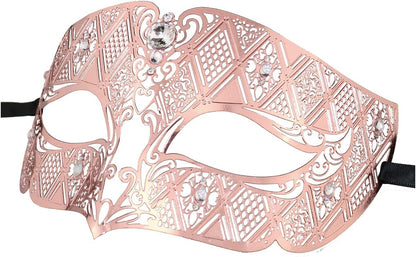 Coddsmz 2 Pack Set Masks Masquerade Ball Halloween Costumes Mardi Gras Party Mask For Men and Women