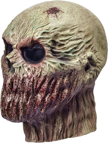 TAUXBLO Scary Halloween Zombie Mask Realistic Horror Mask Novelty Costume Party Latex Full Head Mask Creepy Cosplay Props