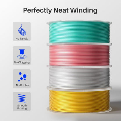 ELEGOO PLA Filament 1.75mm Black 1KG,3D Printer Filament Dimensional Accuracy +/- 0.02mm,1kg Cardboard Spool(2.2lbs) 3D Printing Filament Fits for Most FDM 3D Printers