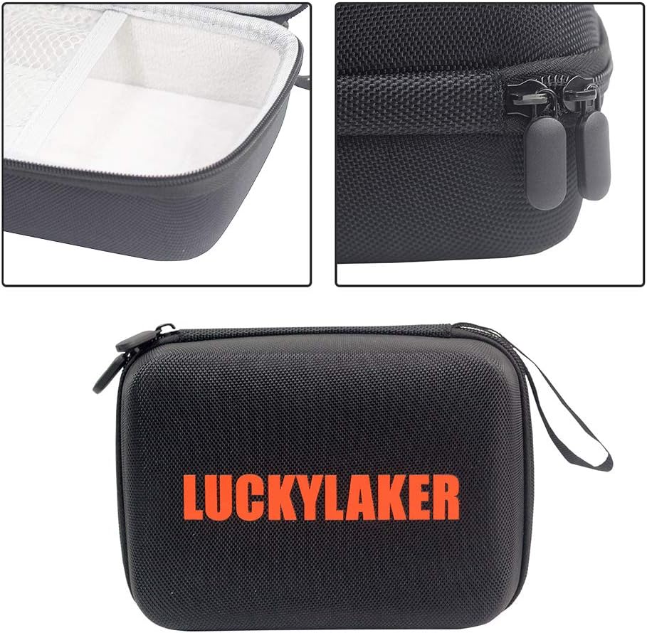 LUCKY Hard Travel Case for LUCKY/LUCKYLAKER Handheld Fish Finder Boat Sonar Fishing Finders Transducer Kayak Fish Finder Waterproof for Ice Fishing