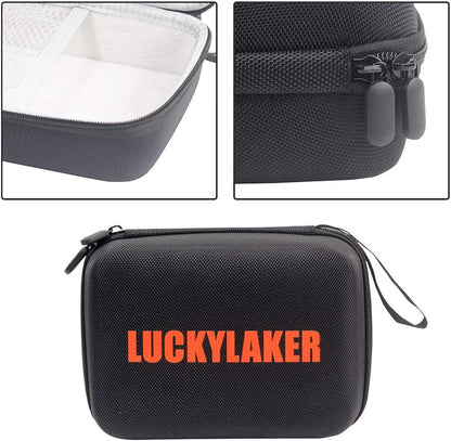 LUCKY Hard Travel Case for LUCKY/LUCKYLAKER Handheld Fish Finder Boat Sonar Fishing Finders Transducer Kayak Fish Finder Waterproof for Ice Fishing