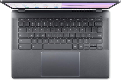 Acer Chromebook Plus Laptop with Google AI | 14" WUXGA 1920 x 1200 IPS Touch Display | AMD Ryzen 3 7320C | 8GB LPDDR5X | 128GB eMMC | Wi-Fi 6E | Chrome OS | CB514-3HT-R8RB