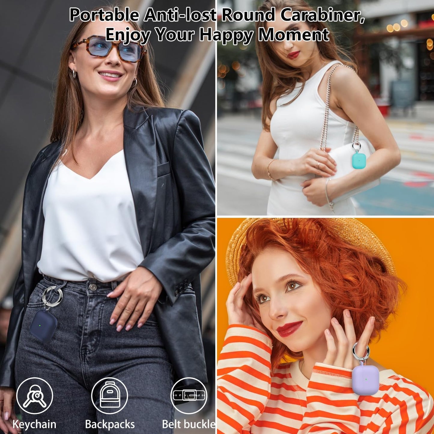 Aircawin for Airpods 4 Case Cover,Shockproof Case for Airpods 4th Generation Case Cover 2024,Premium Silicon Case with Keychain and Cleaing Pen for Airpods 4 Gen, Wireless Earphone Accessories-Blue