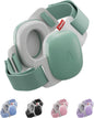 Alpine Muffy Baby Comfort - Baby Ear Protection Noise Cancelling - CE & ANSI Certified - Unique Headband for Safe fit & Comfort - Multi-adjustable for Ages 3-48 Months - 24dB Sound Reduction, Green