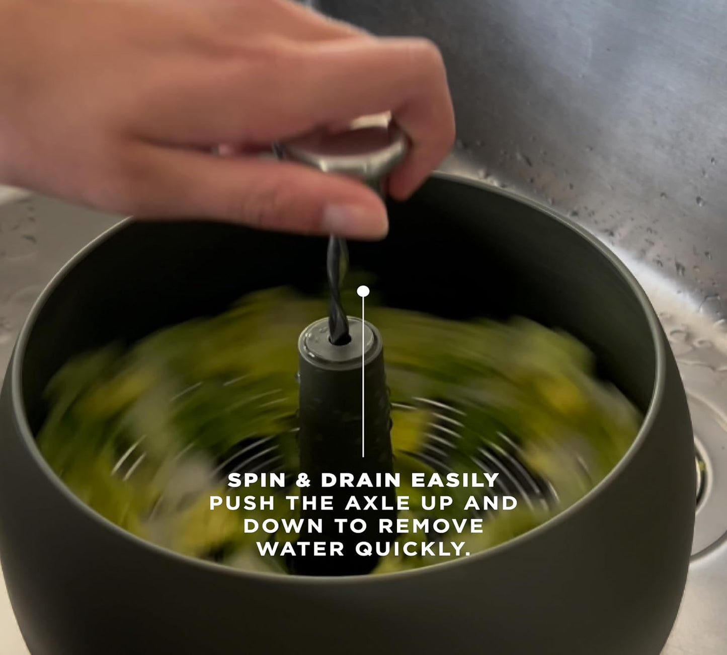EVA SOLO | Salad Spinner Green Tool | Danish Design & Functionality