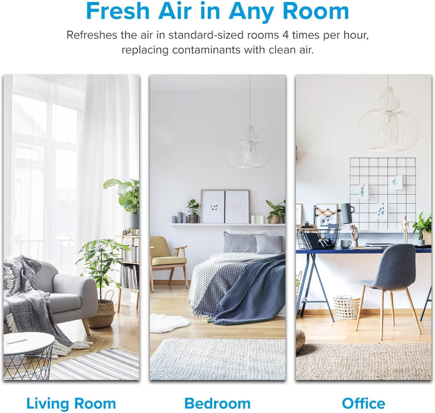 LEVOIT Air Purifiers Large Room bedroom Home Up to 1875 ft² with Washable Filters, Smart WiFi Air Quality Monitor, HEPA Sleep Mode and Auto Mode, Removes Allergies, Pet Hairs, Smoke, Dust, Vital 200S