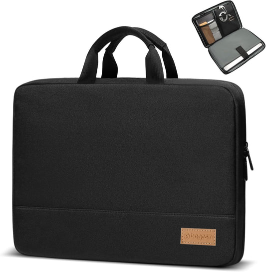 bagasin Laptop Sleeve Case, 15 15.6 16 inch TSA Laptop Sleeve Water Resistant with 4-Layer Protection, Computer Carrying Bag Compatible with MacBook, HP, Dell, Lenovo, Asus Notebook