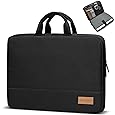 Ytonet Laptop Sleeve, 15.6 inch TSA Laptop Bag Laptop Case Water Resistant Computer Carrying Bag Compatible for Lenovo, HP, Dell, Asus Notebook, Gifts for Men Women, Grey