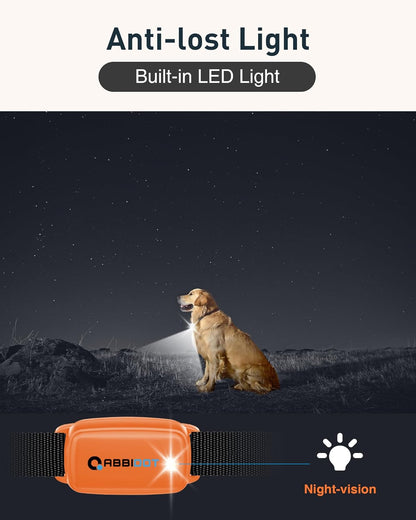 ABBIDOT 3300 Ft Dog Training Collar with Remote - [New Version] Shock Collar, 5 Training Modes, 88 Levels e Collar, Waterproof Training Collar for Small Medium Large Dogs(15~120 lbs)