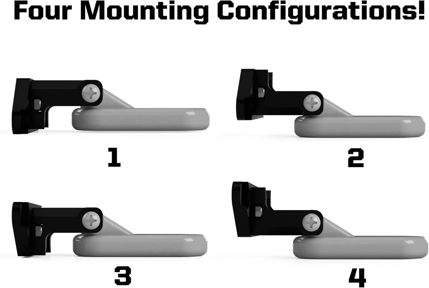 Hydra Concepts Universal Kayak Transducer Mount for Old Town 2020 Sportsman Kayaks - Sportsman PDL, Sportsman 106 Powered by Minn Kota, Topwater, Topwater PDL, Predator PDL, Autopilot, Black