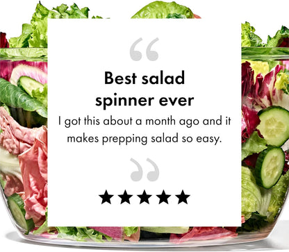 OXO Good Grips Good Grips Salad Spinner, 10.25-Inch Clear
