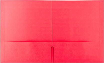 Hilroy Twin Pocket Portfolios, 9.5" x 11.75", 4-Pack, Assorted Colours (06042)