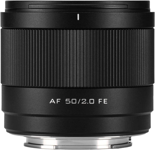 VILTROX 50mm f2.0 FE, 50mm f/2.0 e-Mount Full Frame Camera Lens Ultra Wide Angle Auto Focus Lens for Sony a7CR a7C a7CII a6700 ZV-E100 a6400 a6600 a7III a7IV