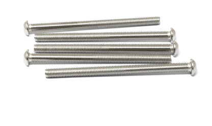 iexcell 50 Pcs M6 x 20mm Thread Pitch 1 mm Stainless Steel 304 Hex Socket Button Head Cap Screws Bolts Kit