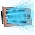 Register Booster Fan | Smart HVAC Floor Vent Booster Fan with Thermostat Control, Bluetooth App, Remote Control, Quiet 10-Speed Air Vent Booster for 4 x 10 Inch & 4 x 12 Inch Register Openings