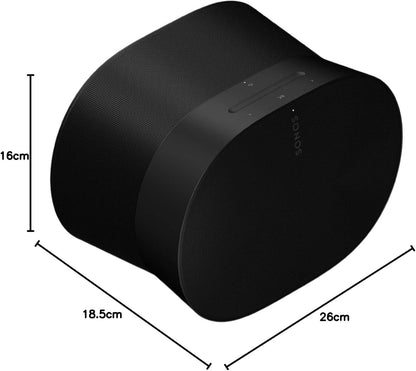 Sonos Era 300 - Black - Wireless, Alexa Enabled Smart Speaker with Dolby Atmos