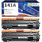 BAIINK 141X Toner Cartridge Black (with chip) Replacement for HP 141A W1410A 141X W1410X Compatible with Pro M110w MFP M140w M139 (1 Black)