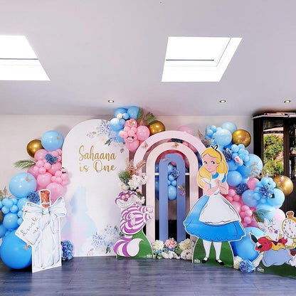 Gold Metallic Chrome Latex Balloon Arch Kit, 102PCS 18In 12In 10In 5In Arch Garland For Festival Picnic, Engagement, Wedding, Birthday Party, Gold Theme Anniversary Decoration With 33FT Ribbon