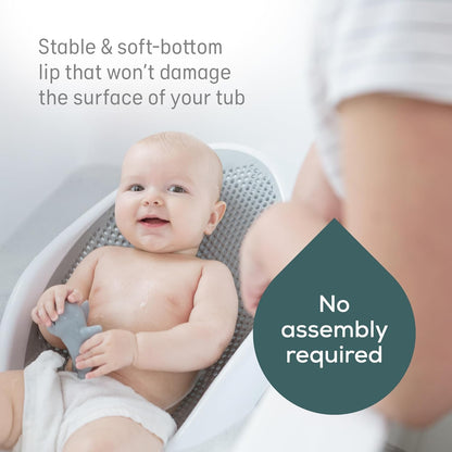 Angelcare Baby Bath Support, Pink, for Babies Less Than 6 Months of Age, Made in Canada