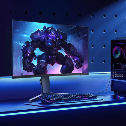 KOORUI Monitor 27 inch QHD 2K Fast IPS Gaming Monitor, 200Hz 1ms, HDR400,95% DCI-P3,Adaptive Sync,Tilt Pivot Swivel Vertical Height Adjustable,HDMI 2.0 &DP 1.4 Ports, G2722P, Black
