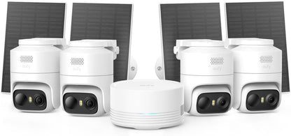 eufyCam C37 Wireless Outdoor Security Camera Collection | 2K Solar-Powered 360° AI Tracking Surveillance System