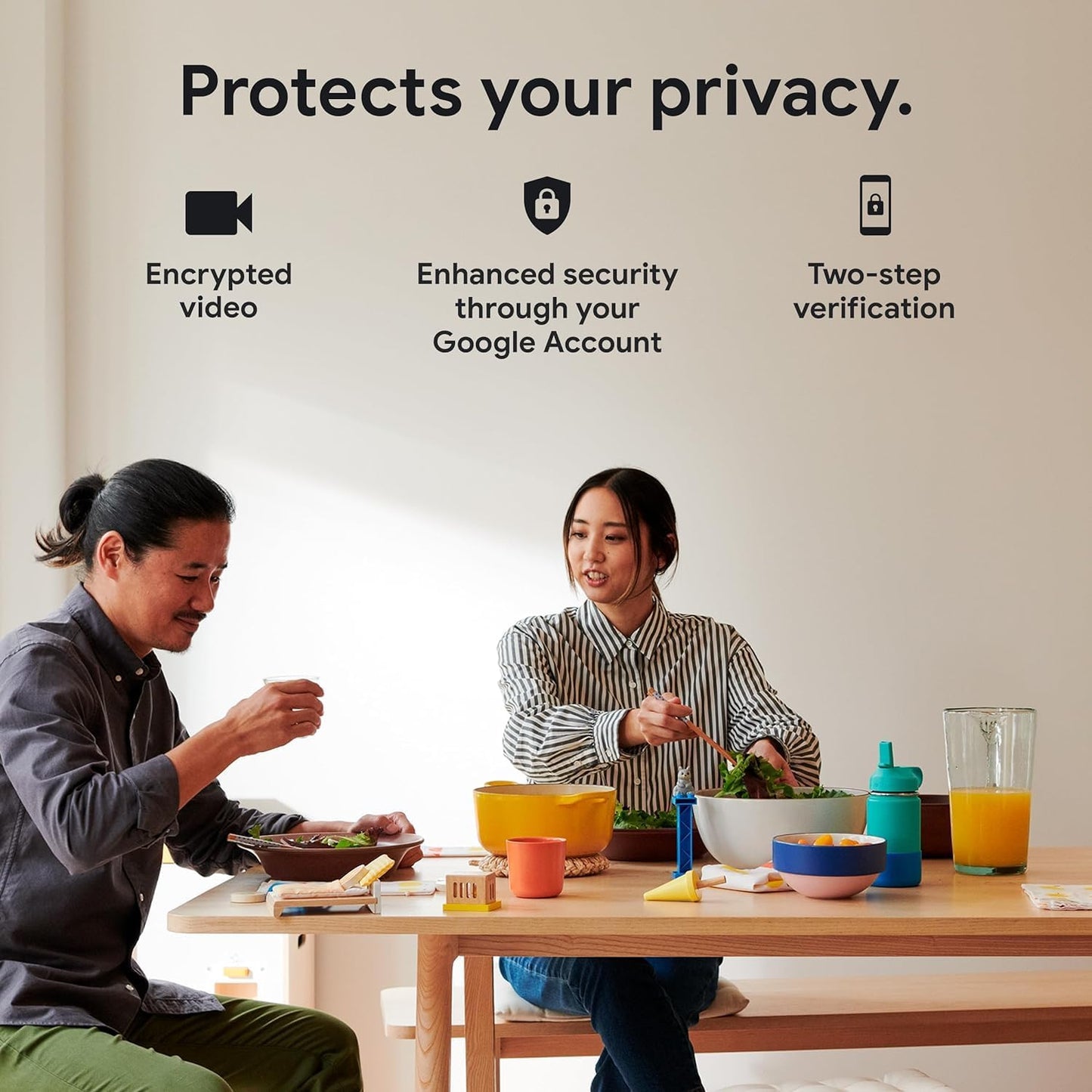 Google Nest Security Cam (Wired) - 2nd Generation - Snow