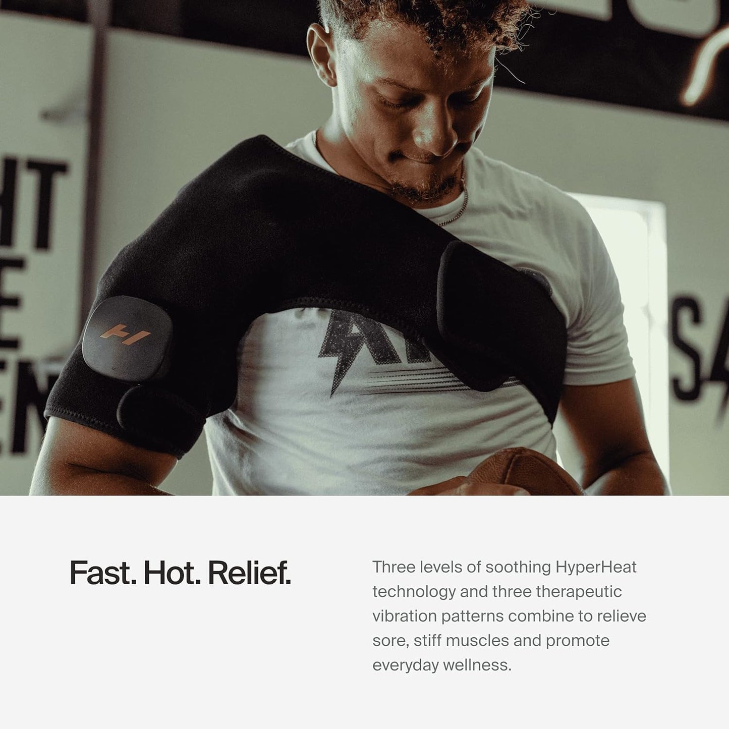Hyperice Venom 2 Back - Advanced Heat + Vibration Massage Wrap