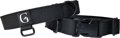 GOOSEMAN’S Gear - Dog Collar Medium and Large Breed - Made in Canada - Military Grade Buckle (Collier Pour Chien) (Ranger Green, X-Large)