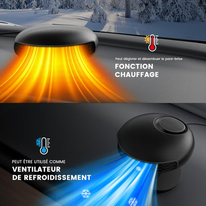 Blytra Car Heater for Winter Portable - 12V Heater with 150W Fast Heating, Defrosting Fan and 360° Rotation for Cars, Trucks, and SUVs,1