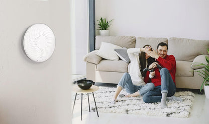 Airthings Wave Radon - Smart Radon Detector with Humidity & Temperature Sensor – Easy-to-Use – Accurate – No Lab Fees – Battery Operated - Free App