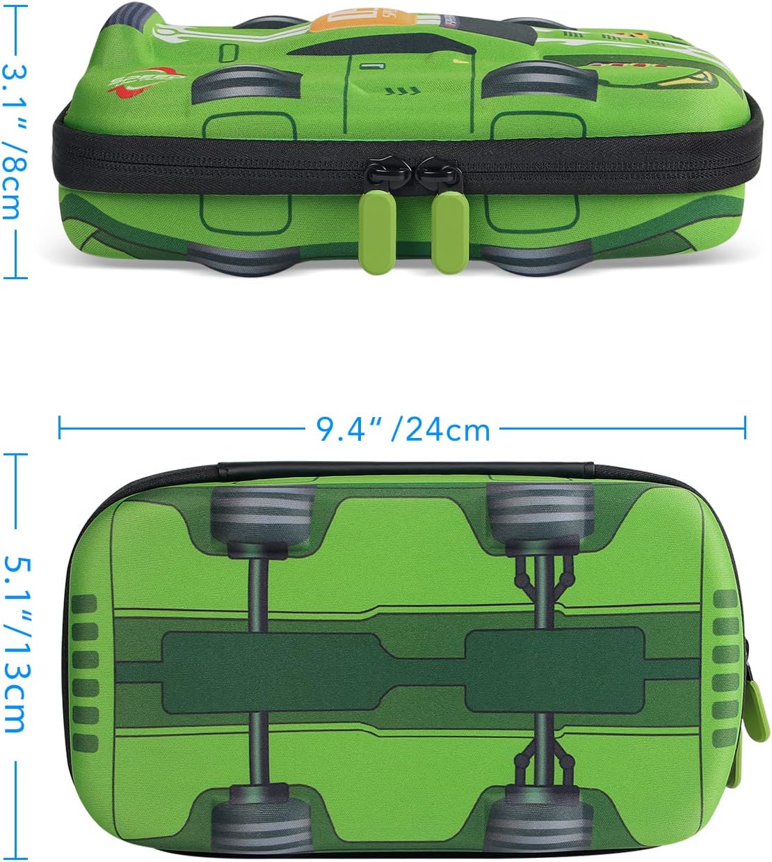 Rockpapa Large Pencil Cases, Big Pencil Case for Boys & Girls, Small Storage Box for School Students Boys Teens Kids Toddlers
