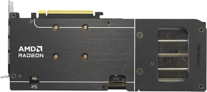 ASUS Prime Radeon™ RX 9060 XT 16GB GDDR6 OC Edition Graphics Card (PCIe 5.0, HDMI/DP 2.1, 2.5-Slot Design, axial-tech Fans, Dual Ball Fan Bearings, Dual BIOS, ASUS GPU Guard)