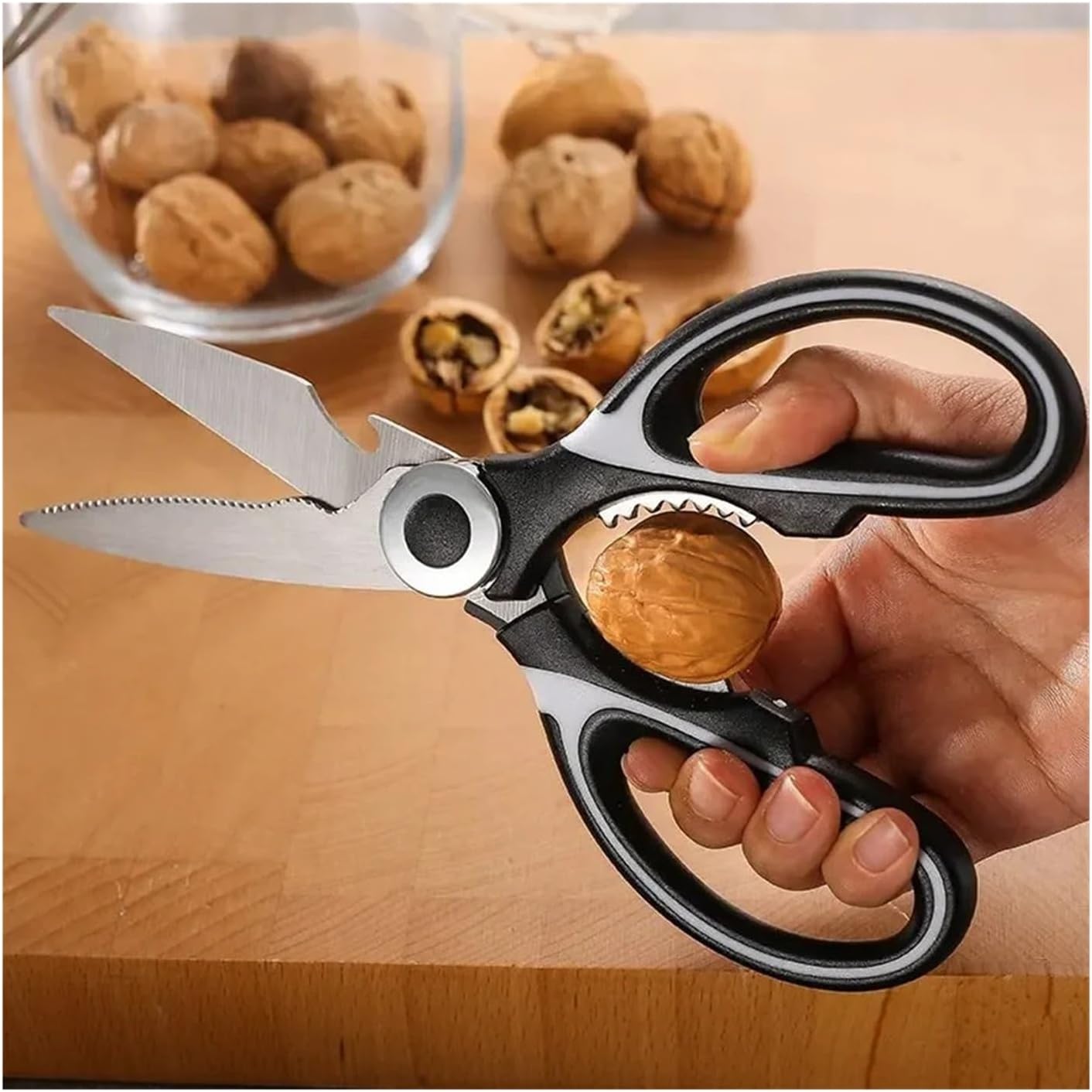 Stainless Steel Kitchen Scissors | For Cutting Fish Meat Chicken Bones Pizza(20pcs)