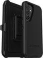 OtterBox Galaxy S23 FE Defender Series Case - Black, Rugged & Durable, with Port Protection, Includes Holster Clip Kickstand