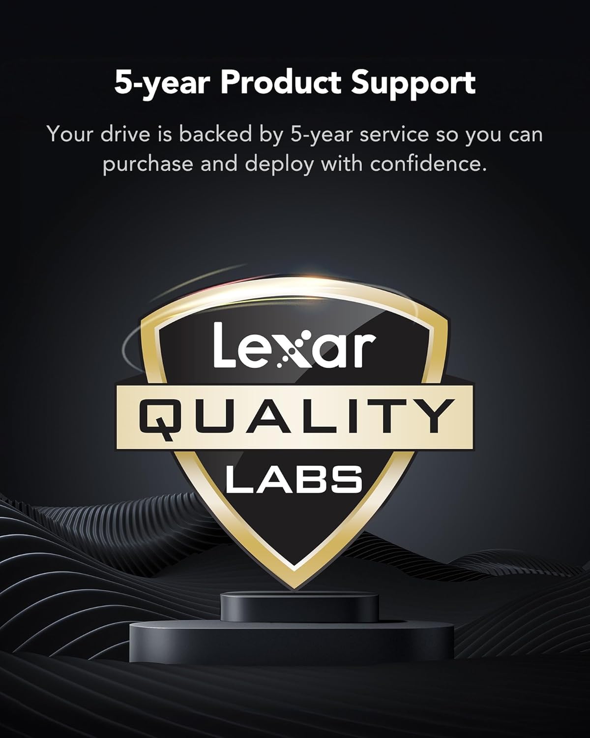 Lexar EQ790 1TB SSD with Heatsink M.2 2280 PCIe Gen4x4 NVMe 1.4, Blazing Speeds Up to 7000MB/s Read 5000MB/s Write for Intense Workloads & PS5 PC Gaming, High Performance Internal Solid State Drive