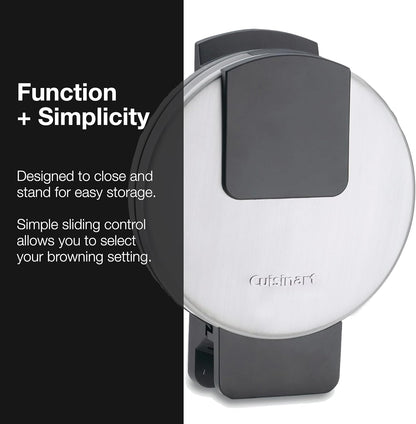 Cuisinart WMR-CAC Traditional Round Waffle Maker, small