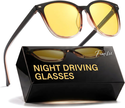FIMILU Polarized Night Driving Glasses for Women