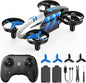 Holy Stone HS210T 2-in-1 Mini Drone for Kids – Indoor RC Quadcopter with Fly & Land Mode, 3D Flips, Auto Hover, LED Lights, Toy Gift for Boys & Girls - PuriLite