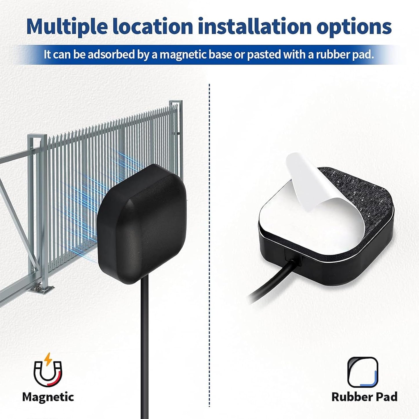 Bingfu Vehicle GPS Navigation Antenna Active GPS Antenna with Fakra C Right Angle Connector Compatible with Car Truck GPS Navigation Receiver System Factory DVD Stereo Head Unit